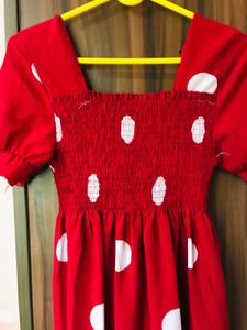 Red Polka Dot Dress