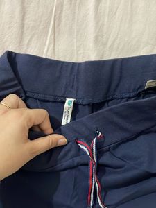 Navy Athleisure Pants