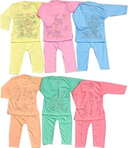 Baby Boys &amp; Girls Full Tshirt Pant 6 Set