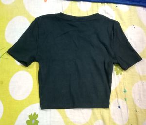 Zara Cropped T-shirt, S