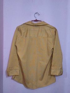 Striped Button-Down Shirt