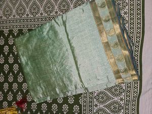 Elegant Green Saree