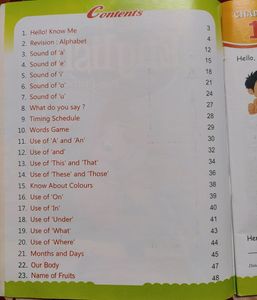 48 Pgs English Pre- Primer Textbook