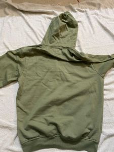 Olive Green Pullover Hoodie – M Size