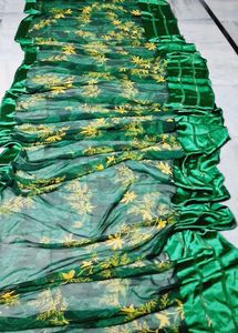 Saree With Stitched Blouse