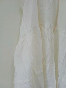 White Sundress with Tie Straps
