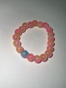 Rainbow Beaded Bracelets (Set of 2)