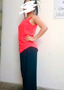 Peach Colour Tank Top 😃