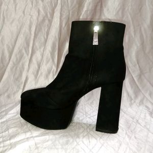 ZARA Black High Boots