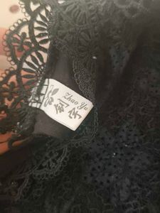Elegant Black Lace Top