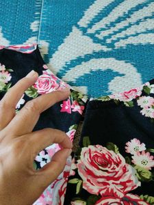 Mini Floral Bodycon Dress For Girls/women