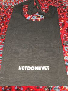 Stylish Black Tote Bag