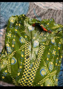 Rangriti Green Kurta