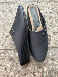 Lady Touch Black Mules
