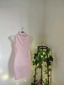 Peach/Pink Westside Midi Dress