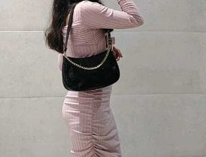 Pink Bodycon Mini Dress