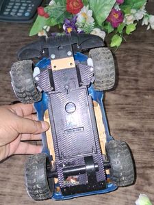 🆕 Vintage RC Truck - Blue &amp; Silver