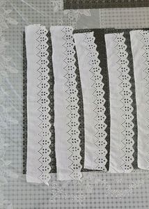 7 White Lace pieces For Dresses