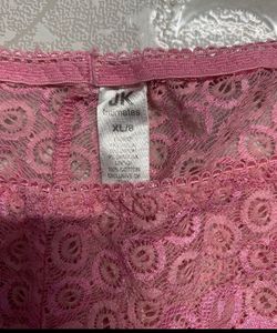 Stylish Women&#39;s Lace &amp; Mesh Panties-XL