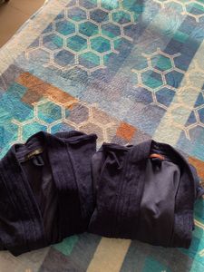 Unused Couple Bathrobe