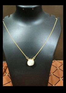 Pearl Necklace And Studs