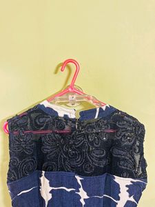 Women&#39;s Nevy Blue Party Wear Dress 👗