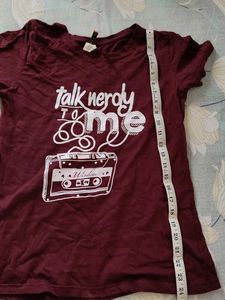 Nerdy Tee - Size M