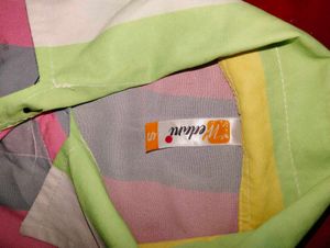 Pastel Charm Flared-Sleeve Shirt Top