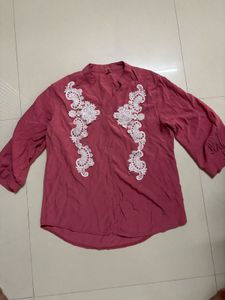 Pink Daily Wear Top