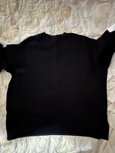 H&amp;M Black Graphic Sweatshirt