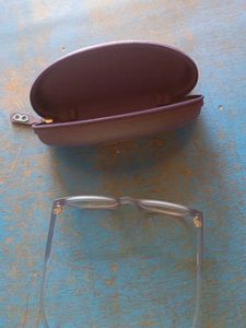 Light Grey Glasses with Case