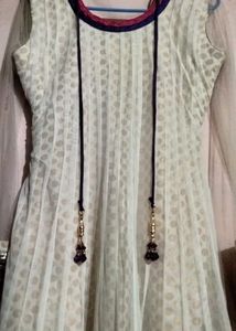 Anarkali Dress with Net Fabric