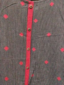 Black And Red Max Kurthi