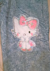 Short Frock With Jeans