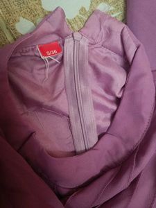 Lavender Chiffon Dress