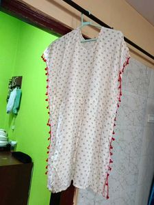 White Kaftan Dress