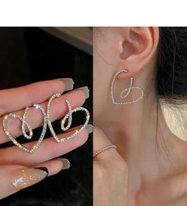 Heart Crystal Earrings