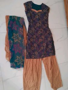 Salwar Suit Full Set With Dupatta