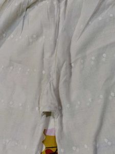White Chicken Karo Pant Plazo