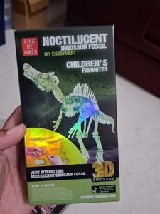 Noctilucent Dinosaur Fossil DIY Kit 2 Pcs