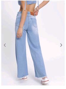 Blue Straight Jeans