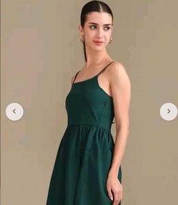 Elegant Green Sundress