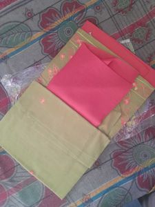 Floral Embroidered Fabric - DIY Sewing Material