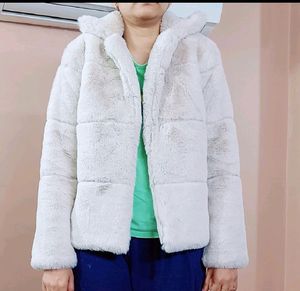 White Fur Jacket