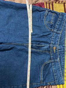 Wide Leg Denim Jeans