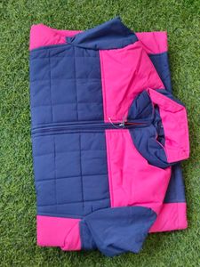 Heavy Quality Pink &amp; Blue Jacket