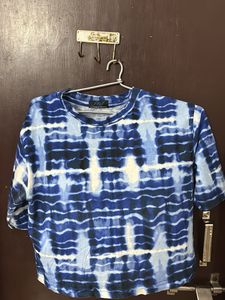 Blue Tie-Dye T-Shirt