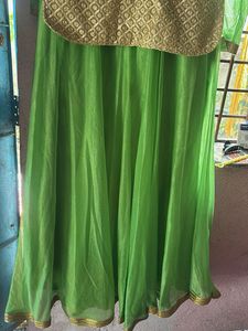 Elegant Green lehanga  with duppatta