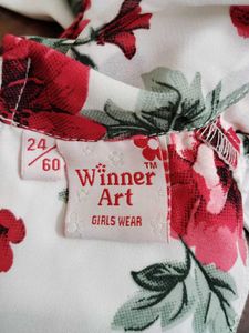 3 In 1 Girls Beautiful Dress For 2 To 4 Years