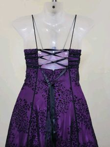 Elegant Purple Gown